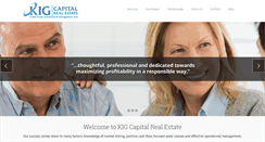 Desktop Screenshot of kigcapital.com